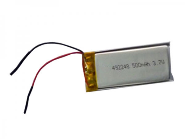 3.7V polymer lithium battery|492248 500mAh 3.7V